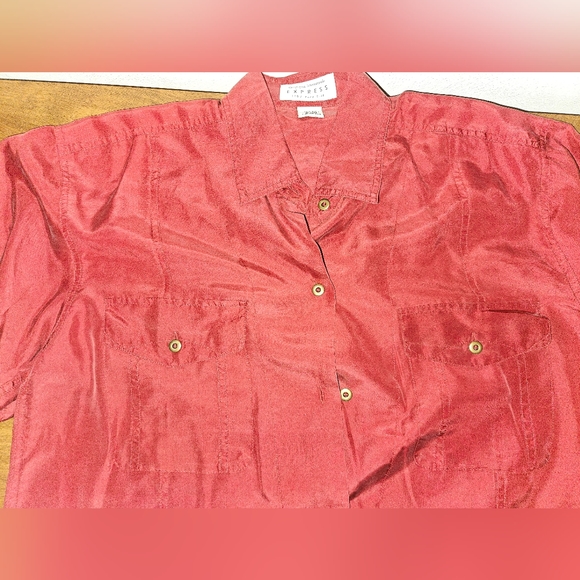 Vintage Express 100% Silk Xs Mens - Picture 7 of 12